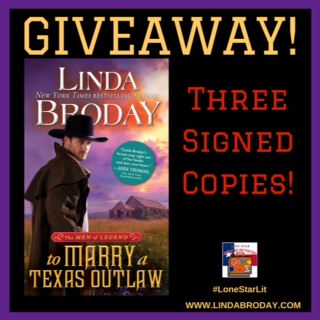 Giveaway Image To Marry a Texas Outlaw